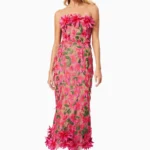 Valentina Midi Cocktail Dress in Pink