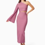 Vera Midi Set in Pink