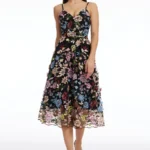 Maren Carnation Floral Dress