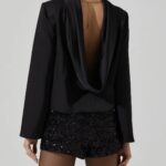 Bethwyn Satin Cowl Back Top