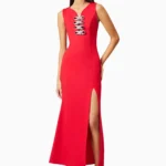 Cherie Maxi Dress In Red