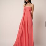 Brooke Strapless Chiffon Gown
