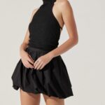 Libi Bubble Mini Skirt