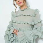 kelsi ruffle top