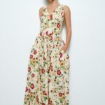 beautiful day midi dress