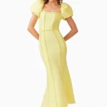 Katlyn Maxi Dress in Yellow