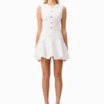 Fiona Mini Dress in White