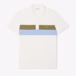 Men's Regular Fit Colorblock Petit Piqué Polo