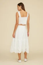 CAROLINE EYELET SKIRT SET - Image 3