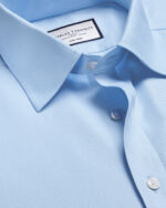 Non-Iron Twill Shirt - White - Image 2