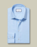 Non-Iron Twill Shirt - White - Image 4