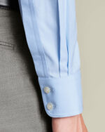 Non-Iron Twill Shirt - White - Image 3