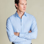 Non-Iron Twill Shirt - White