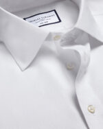 Non-Iron Twill Shirt - White - Image 6