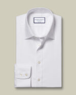 Non-Iron Twill Shirt - White - Image 8