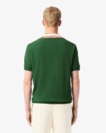 Men's Made In France Classic Fit Stripe Collar Polo - Image 2