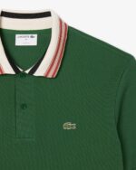 Men's Made In France Classic Fit Stripe Collar Polo - Image 4