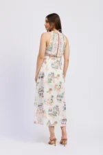 Alaia Linen Maxi Dress - Image 2