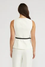 ANNA BELTED VEST AND PANT SET - Image 2