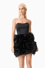 Asher Strapless Mini Dress - Image 3