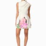 Azelie Asymmetrical Mini Dress