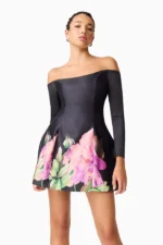 Azelie Off The Shoulder Mini Dress - Image 3