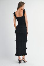 Carla ruffle long dress - Image 2