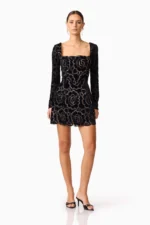 Eris Long Sleeve Mini Dress