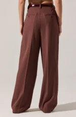 Faria Pleated Tailored Pants - Image 2