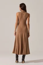 Haylie Sleeveless Turtleneck Sweater Dress - Image 2