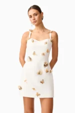 Mira Sweetheart Mini Dress - Image 3