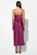 SERENA LACE COWL NECK SLIP DRESS - Image 2