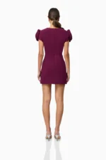 Theresa V-Neck Mini Dress - Image 2