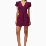 Theresa V-Neck Mini Dress