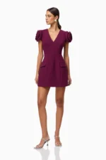 Theresa V-Neck Mini Dress