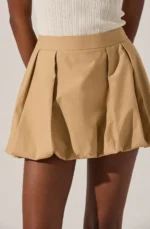 Toini Pleated Bubble Mini Skort - Image 3