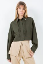 Angel Pleated Shirt