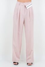 Rifa Fold Over Wide Leg Pants - Image 3
