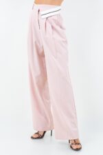 Rifa Fold Over Wide Leg Pants - Image 4
