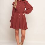 Remi Long Sleeve Belted Dress