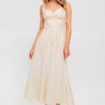 Britney Sweetheart Neckline Long Dress