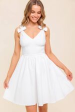 Scarlett Bow Strap Dress - Image 4