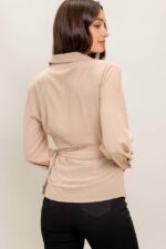 Haven Long Sleeve Wrap Top - Image 3