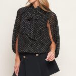 Iris Cape Sleeve Top