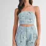 Hollie Pearl Embellish Floral Set