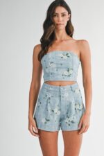 Hollie Pearl Embellish Floral Set