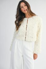 Venus Rose Detail Long Sleeve Top