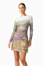 Arden Long Sleeve Mini Dress - Image 3