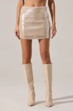 Darby Sequin Mini Skirt