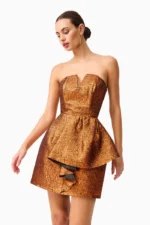 Sapphira Strapless Mini Dress - Image 3